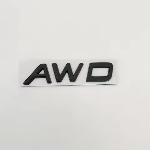 3D Metal T5 Logo T6 Emblem AWD Letters Car Trunk Badge For Volvo S60 C30 850 S40 V40 V70 XC60 V50 S7