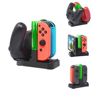 Charging Dock For Nintend Switch Controller LED Charger For Nintendo Switch Gamepad Charge Stand For Joy-con&amp;Pro NS Switch 4 in1