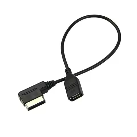 USB Aux Cable Music MDI MMI AMI To USB Female Interface Audio AUX Adapter Data Wire for VW for Audi 