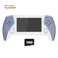 PROJECT X PRO Handheld Video Game Console 64G+15000 Games 4.3-Inch Display 3D Stereo Sound Support 2