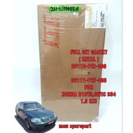 FULL SET GASKET ( METAL )( 06110-P2J-000 + 06111-P2F-000 ) FOR HONDA D16Y5 , CIVIC SO4 1.6 SX8