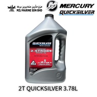 2T QUICKSILVER MARINE 3.78L TCW-3 ORIGINAL MERCURY 2-STROKE OUTBOARD MOTOR