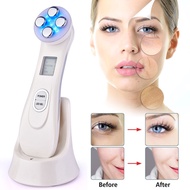 【Spot goods】◄♧Ckeyin EMS Electroporation Facial Beauty RF Radio Frequency Device