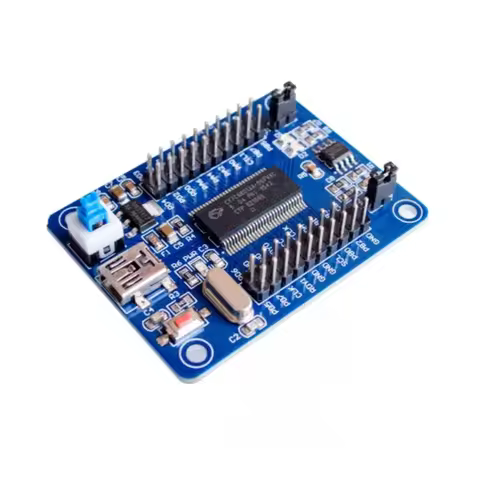 EZ-USB FX2LP CY7C68013A USB logic analyzer core board+Source Code