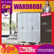 2.5 Feet Swing Door Wardrobe / Wardrobe with Large hanging space / Almari baju / Pintu Kaca / Almari Baju Kayu / Berlaci