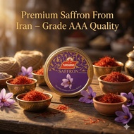[GRED AAA] 100% SAFFRON ORIGINAL dari IRAN. Tarvand Saffron (10GRAMS)