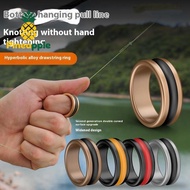 [Pine-t] Alloy Cable Ring Fast Line Cutting Anti-slip Protect Hands Fishing Reel Tighten The Leader 