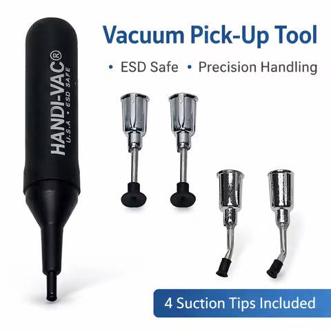 Handi-VAC Anti-Static Mini Vacuum Suction Pen, SMT SMD IC BGA Chip Pickup Tool, for Soldering Repair