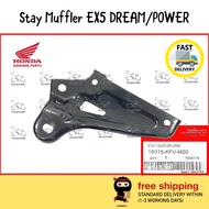 18315-KFV-M20 HONDA EX5 DREAM / POWER Bracket Stay Muffler Exhaust / Braket Ekzos 100% ORIGINAL