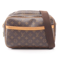 【二手】LOUIS VUITTONReporter PM 單肩包 M45254 PVC 塗層帆布皮革 Reporter PM 女士二手 B