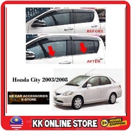 Honda City 2003 Chrome Window Trim/Lining/Door Belt Moulding