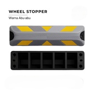 Rubbber Wheel Stopper Block Parking Free Dynabol Car Wheel Stopper/ Parking Barrier
