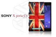 【傑克小舖】Sony Xperia C3 D2533 自拍神器 保護殼 手機殼 保護套 彩繪 不掉漆 個性化 復古 英國 國旗 MINI COOPER