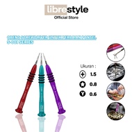 Onglai Fixtool S-001 (+1.5, Y 0.6, 0.8) Single Screwdriver casing Opener For Iphone