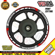 Stiker Velg List Velg Motor Stiker Velg Scoopy ring 12 Scoopy Donnat