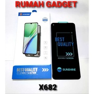 LCD INF X682/X683/KE7/CE7J/HOT 10/NOTE 8I/SPARK 6/CAMON 16 BLACK FULLSET TOUCHSCREEN SUNSHINE