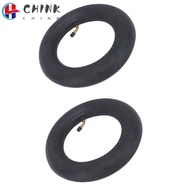 CHINK 2 Pcs Inner Tube, Curved Valve Strong Flexibility Scooter Inner Tube, Durable 70/65-6.5 Electr