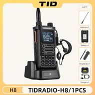 TIDRADIO H8 10W GMRS Radio APP Wireless Programmable GMRS Repeater Capable with Dual Band Scanning R