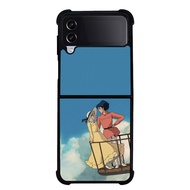 Case Casing Samsung Z Fold 6 5 4 3 , Z Flip 6 5 4 3 Ghibli Howl NA272