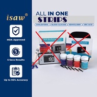 BUNDLE Isaw® Blood Test Strips/ Cholesterol /Glucose/Hemoglobin /Uric Acid [STRIPS ONLY]