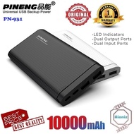 ORIGINAL Pineng PN-931 Powerbank 10000mAh PN931 Lithium Polymer Slim Mini Power Bank