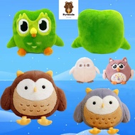 ✨In Stock✨Kawaii Owl Plush Toy Duolingo Plushie Duo Green Owl Doll Lovely Owl Stuffed Toy for Kids S