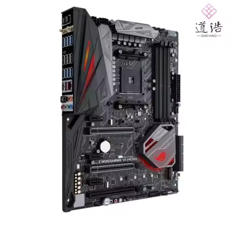 For ROG CROSSHAIR VI HERO WIFI AC Motherboard 64GB M.2 PCI-E3.0 Socket AM4 DDR4 ATX X370 Mainboard 1