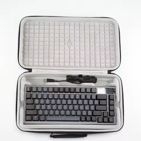 Carrying Case for Mechanical Keyboard 68/71/75/83/84 Keys Nuphy Air 75 Idobao ID80 Nolight75 Storage