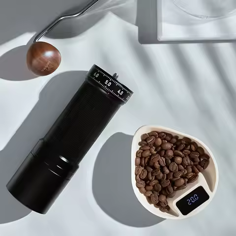 ABS 999g/0.1g espresso coffee Scale tray Electronic Measuring Tool recharging type-C Bowl Digital Pr
