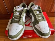 【100%new]Nike dunk Low 『Medium Olive』 板鞋 白橄欖綠