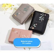Moudah Folding Wallet AS3015 Wallet Zippered PatternedWanita Cool Importeddaun