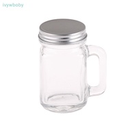 [IVY] 1Pc 40ml Mini Jam Honey Jar Portable Leakproof Coffee Milk Juice Bottle With Lid Home Party Ba