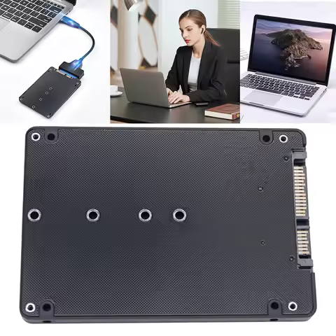 M.2 NGFF SSD To SATA3 Adapter Card 6Gbps Converter Adapter Card Dual-Use M.2 NGFF To SATA3.0 Adapter