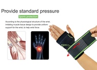 Sepasang One Pair Elastic Bandage Fitness Hand Palm Support Protective Brace Wrist Guard 护手掌套 Sokong