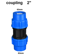 20mm-63mm Water pipe fittings PE Compression Fittings Coupling Tee Ball valve Elbow Tube cap PE comp