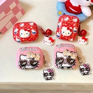 Airpods4 Airpods Pro2 AirPods Pro Airpods3 gen3 AirPods2 Cute Cartoon Anime Hello Kitty Hard Protect