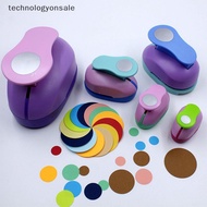 [Tech] 9/16/25mm Circle Round Hole Punch DIY Handmade Paper Scrapbooking Cutter Tool Boutique