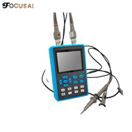FocusAi เพิ่มความยาว DSO2512G แบบพกพาขนาดเล็กขนาดเล็กขนาดถือได้สองช่องสัญญาณประสิทธิภาพสูงออสซิลโลสโ