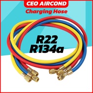 Charging Hose Set R22 R134a R12 R507 R404 Air Cond Refrigerant Manifold Gauge Hose GAS METER HOSE