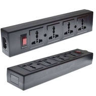 4 Ways PDU Power Strip Universal socket extension Strip with overload protector 4 port Socket Outlet