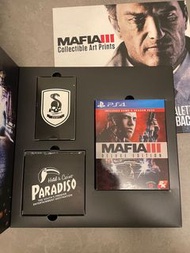 Ps4 mafia3 黑手黨3 二手 典藏版 收藏版 deluxe edition