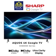 Sharp 50" / 55 " / 65" / 75" AQUOS 4K UHD Google TV 4TC75HJ6000X / 4TC65HJ6000X / 4TC55HJ6000X / 4TC