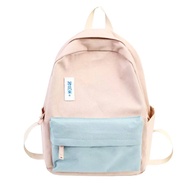 Backpack MULTIFUNCTIONAL TWO COLOR COMBINATIONWanita / / BAG/ H B7J3 Fashionable Character School Su
