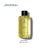 Journal Galanga Body Oil 180 ml.กลิ่นหอมผ่อนคลาย ช่วยฟื้นฟูและผลัดเซลล์ผิวหนัง