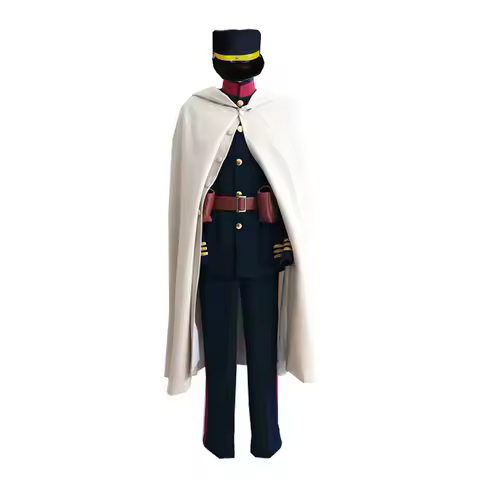 Hyakunosuke Ogata Uniform Anime Game Cosplay Costume Halloween Christmas with hat customized