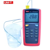 hot UNI-T Pyrometer Contact Type Thermometer UT325 UT321 Industrial Temperature Meter 2CH Data Loggi
