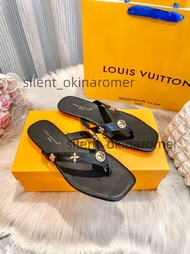 LV 人字拖方頭扣拖鞋