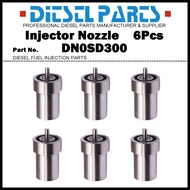 6Pcs Diesel Fuel Injector Nozzle Tips DN0SD300 0434250161 for BMW E36 E34 E38 E39 318TD 325TD 525TD 