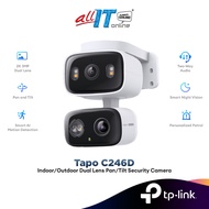 TP-Link Tapo C246D Indoor/Outdoor Dual Lens Pan/Tilt Security Camera