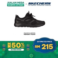 Skechers Women Sport Summits Shoes - 149535-BBK Memory Foam Kasut Sneaker Perempuan